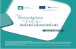 The Principles of Public Administration - SIGMA - OECD · 217 edition Administration The Principles of Public Authorised for publication by Karen Hill, Head of the SIGMA Programme.