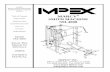 SMITH MACHINE SM-4008 - .Thank you for selecting the MARCY® SM-4008 by IMPEX ... Repeat Procedure