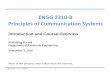 ENGG 2310 B Principles of Communication Systemswkma/engg2310/handouts/slide0.pdf · ENGG 2310‐B | Term 1 ... Software defined radio. ENGG 2310‐B ... B. P. Lathi and Z. Ding, Modern