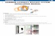 HAMMAR LIFEBUOY RELEASE SYSTEM · 2011-03 HAMMAR LIFEBUOY RELEASE SYSTEM INSTALLATION MANUAL Specification: • One GRP holder with pre-installed metal holder and bracket. • One