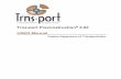 Trns•port Preconstruction 2.02 USER Manual · VDOT Trnsport Preconstruction User’s Manual May 2015 Table of Contents - 6 5.3.3.2 Entering Construction Engineering (CEI) Lump Sum