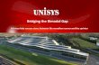 Bridging the Bimodal Gap - assets.unisys.com Ga… · To add or alter a photographic image to the background. >Right presented by digital Click over slide >format background ... click