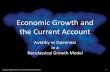 Economic Growth and the Current Account - … · Economic Growth and the Current Account ... during the adjustment path to the steady state. ... , investment and the current account