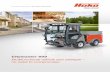 Brochure Hako Citymaster 600€¦ · The Citymaster 600 – for professional and economically efficient working Compact and universal – the industry’s champion “Powerful, robust