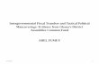 Intergovernmental Fiscal Transfers and Tactical … · Intergovernmental Fiscal Transfers and Tactical Political Maneuverings: Evidence from Ghana’s District Assemblies Common Fund