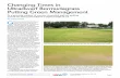 Changing Times in Ultradwarf Bermudagrass Putting Green ...gsr.lib.msu.edu/article/lowe-changing-6-22-12.pdf · providing fast putting green speeds Page 1 ... Changing Times in Ultradwarf