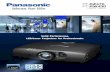 PT-RZ470 PT-RW430 - Panasonic · Flexible 360-Degree Installation The projectors can be rotated vertically. This PT-RZ470 PT-RW430