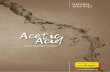 Acetic Acid - proFagus · European Standard for food quality acetic acid. Our acetic acids aren‘t limited to seasoning food though – we also produce products, in accor- ... production.