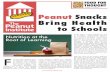 Peanut Snacks Bring Health to Schools · Peanut Snacks Bring Health to Schools F or more than a hundred years, providing the nation’s millions ... Child Nutrition Act of 1966, which