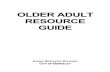 OLDER ADULT RESOURCE GUIDE - Berkeley, .i Contents of the Older Adult Resource Guide for Berkeley