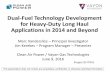 Dual-Fuel Technology Development for Heavy-Duty … · Dual-Fuel Technology Development for Heavy-Duty Long Haul Applications in 2014 and Beyond ... • More comprehensive fuel system