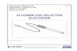 FLUORIDE ION SELECTIVE ELECTRODE - Frederiksen · Limits of Detection ..... 13 pH Effects ...