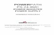 PS-24-8MC POWER PATH - Cooper Industries · Please keep this instruction manual for future reference. P84662J Page 2 of 28 TABLE OF CONTENTS 1.0 INTRODUCTION AND SPECIFICATIONS: 3