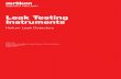 Leak Testing Instruments - Ideal .Leak Testing Instruments Helium Leak Detectors 180.01.02 Excerpt