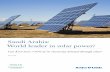 Saudi Arabia: World leader in solar power? · & Utilities, Dubai Kalkman.Jaap@adlittle.com Adnan Merhaba Principal Energy & Utilities, Global Head Energy Renewable Energy / Energy