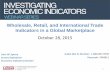 Wholesale, Retail, and International Trade Indicators … · Wholesale, Retail, and International Trade ... • Advance Report on Durable Goods Manufacturers' Shipments, ... Questionnaire,