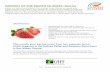 HARVEST OF THE MONTH ID SHEET: Berries · HARVEST OF THE MONTH ID SHEET: Berries A berry is a fleshy fruit that grows from a single flower. Berries are usually ... and sweet or sour.