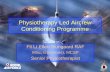 Physiotherapy Led Aircrew Conditioning Programme · Physiotherapy Led Aircrew Conditioning Programme Flt Lt Ellen Slungaard RAF MSc, BSc(Hons), MCSP Senior Physiotherapist . ... Typhoon