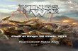 Clash of Kings: UK FINAL 2015 - Mantic Games Kings of War... · Clash of Kings: UK FINAL 2015 ... all the backers on Kickstarter got together to make the second edition happen. The