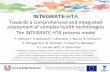 Towards a comprehensive and integrated … of HTA HTA is a “…multidisciplinary process that summarises information about the medical, social, economic and ethical issues related