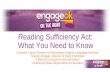 Reading Sufficiency Act - Oklahomaengage.ok.gov/wp-content/uploads/2017/08/Reading-Sufficiency-Act... · Reading Sufficiency Act: What You Need to Know Danielle Calvin, Director of