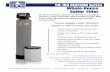 CV-100 CENTUAR Series Whole-House Sulfur Filter · CV-100 CENTUAR Series Whole-House Sulfur Filter Check out these Features….. These quality water filtration systems will provide
