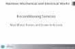 Reconditioning Services - Trinity Holdingsuploads.trinityholdings.com/2014/04/Rainbow-Rotors-and-Downhole... · Mud Motor Rotors Stub Welding Matching and finish machining Making