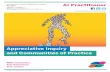 Appreciative Inquiry and Communities of Practice · AI Practitioner May 13 Back Issues at International Journal of Appreciative Inquiry AI Practitioner Volume 15 Number 2 | ISBN 978-1-907549-15-1