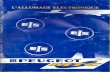 Allumage électronique EIS Peugeot 103 · sommaire rubriques vue eclatee de l' allumage electronique avantages electriques pages principe de fonctionnement schema de principe recommandations
