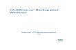 CA ARCserve® Backup pour Windowsdocumentation.arcserve.com/Arcserve-Backup/Available/R16/FRA/... · Option NAS NDMP de CA ARCserve® Backup pour Windows ... sous-réseaux ... Taux