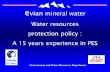 vian mineral water Water resources protection policy .evian mineral water Water resources protection