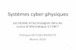 Systèmes cyber-physiques - lirmm.frreitz/di-marel/20160219-expose-GL-SCP.pdf · –Exposé du 9/12/15 sur les SCP ... • Labview –mention particulière : le plus proche des besoins