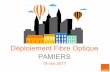 Déploiement Fibre Optique PAMIERSville-pamiers.fr/galeries/actualites/mai_2017/ftth_pamiers_18_mai... · 7 interne Orange Pamiers, au 18 mai 2017 Eligibilité : 1 802 logements ou