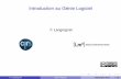 Introduction au G©nie Logiciel - lmb.univ- .PLAN 1 G©nie logiciel 2 Cycle de vie du logiciel Etapes