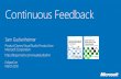 Continuous Feedback - EclipseCon France2018 · or Windows Live ID V ... Completed 4 days ago Main recent changes Sprint Backlog ... Top 15 SQL Azure databases by size 1000/0 24h availability