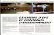 EXAMENS D'EPS ET CONTENUS D'ENSEIGNEMENTuv2s.cerimes.fr/media/revue-eps/media/articles/pdf/70229-27.pdf · PRÉPARATIONS AUX CONCOURS - FORMATION CONTINUE - PRÉPA . EXAMENS D'EPS