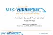 A High Speed Rail World Overview - UIC · ONCF Activités voyageurs Responsable Maintenance Infra Chargé Atelier ONCF ... Signalling- Telecom Catenary Energy supply Misc. 17 –