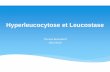 Hyperleucocytose et Leucostase 2 (1) - HTP - Strasbourg · Physiopathologie. Activation des ... Rôle également d’activité métabolique augmentée des blastes Physiopathologie.