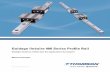 Guidage linéaire 400 Series Profi le Rail - fogex.com · arrangements de roulements avec pistes de roulement à double face fournissent une souplesse du système pendant ... •