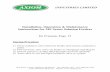 Installation, Operation & Maintenance Instructions for …axiomind.sasktelwebhosting.com/pdf/MFIOM.pdf · 2017-04-20 · Installation, Operation & Maintenance ... screws fastening