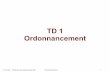 TD 1 Ordonnancement - Polytech Marseillefrancois.touchard.perso.luminy.univ-amu.fr/ECM/TD1/TD1-ordo... · F. Touchard Introduction aux systèmes temps réels TD Ordonnancement ...
