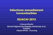 Infections sexuellement transmissibles DUACAI 2013 · • TPHA: 1/2560 • VDRL: 1/64 • ... -TPHA, FTA-ELISA +++ Ig G IgM-plus cher: Western Blot 2) Test non tréponémique = activit