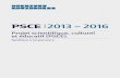 PSCE 2013 – 2016 - piaf-archives.org · Projet scientifique et culturel 2013 - 2016 (PSCE) Actualisation 2015 Les principes directeurs du PSCE La programmation scientifique des