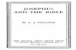 JOSEPHUS AND THE BIBLE - preteristarchive.compreteristarchive.com/Books/pdf/1947_pollock_josephus-and-the-bible… · JOSEPHUS AND THE BIBLE By A. J, ... period between the capture