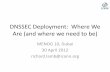 DNSSEC Deployment: Where We Are - ICANN · DNSSEC: We have passed the point of no return • Fast pace of deployment at the TLD level • Stable deployment at root Inevitable widespread
