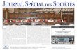 Audience solennelle d’installation des nouveaux … Journal Spécial des Sociétés - Mercredi 12 septembre 2018 – numéro 64 Audience solennelle Installation dans « une cour