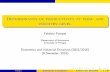 Determinants of productivity at firm- and industry-leveldec.ec.unipg.it/~fabrizio.pompei/Lecture_prod_determinants.pdf · Pompei Determinants of productivity Academic Year 2015/2016