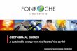 Présentation Fonroche énergie - GEODHgeodh.eu/wp-content/uploads/2014/08/2014-09-23_Fonroche-Geother… · Géothermie et Fonroche Biogaz International photovoltaic project construction.