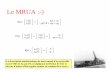 Le MRUA :-) - perso.uclouvain.be · Le MRUA :-) La description mathématique du mouvement d’un projectile sous l’effet de la gravité en négligeant la friction de l’air et