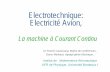 Electrotechnique: Electricité Avion, - Réception d ...meteosat.pessac.free.fr/IMA/ressources/Electrotechnique/DOC_ETK/... · La machine à Courant Continu ... Soit à excitation